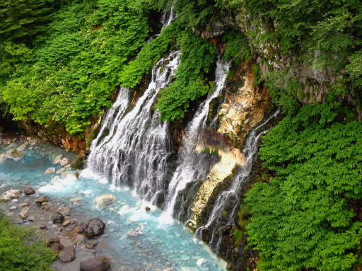 白髭の滝 白金不動の滝